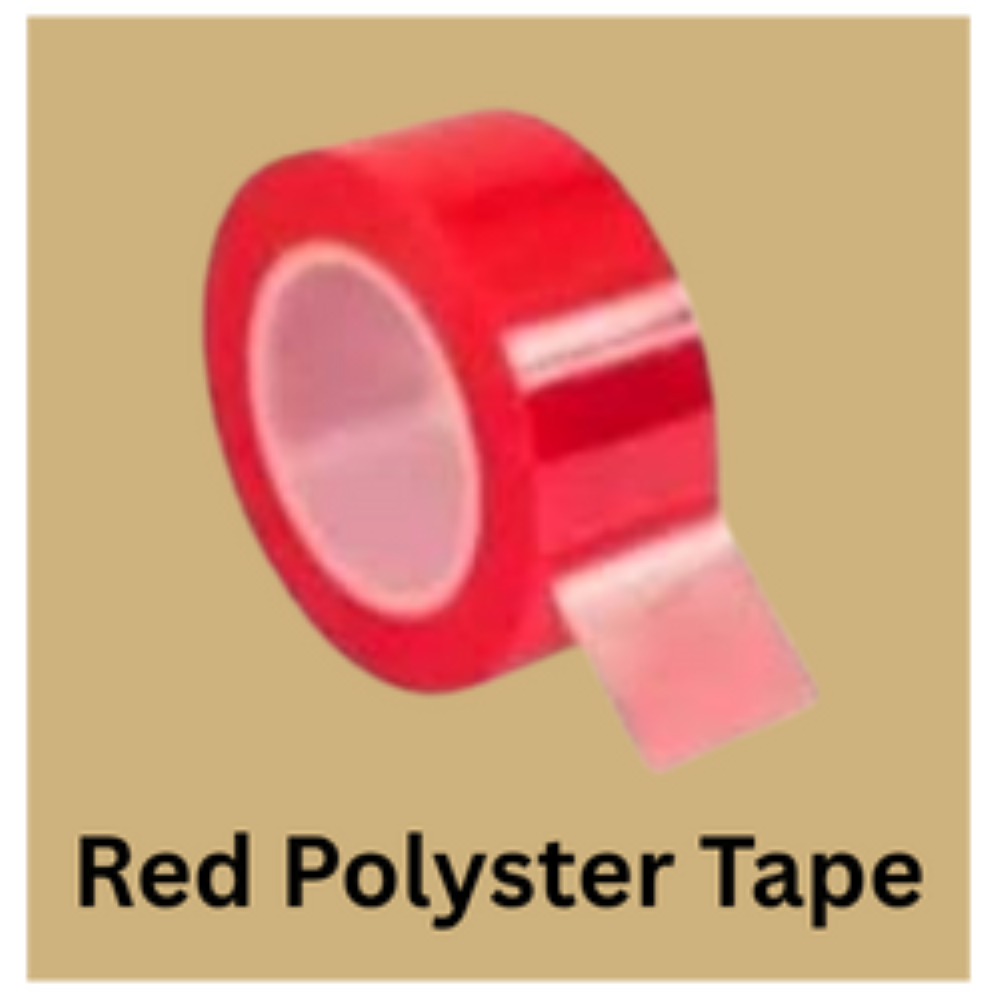 Red Polyster Tape